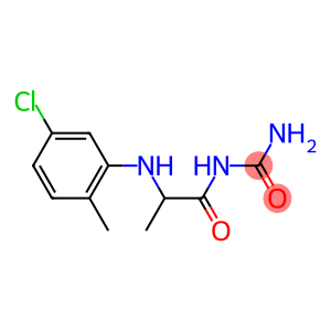 {2-[(5-chloro-2-methylphenyl)amino]propanoyl}urea