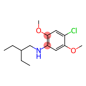 4-chloro-N-(2-ethylbutyl)-2,5-dimethoxyaniline