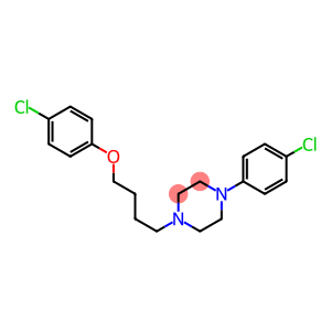 1-[4-(4-Chlorophenoxy)butyl]-4-(4-chlorophenyl)piperazine