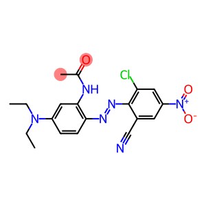 2'-[(2-Chloro-6-cyano-4-nitrophenyl)azo]-5'-(diethylamino)acetanilide