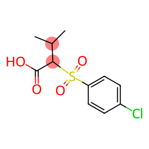 2-(4-Chlorophenylsulfonyl)-3-methylbutanoic acid