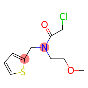 2-CHLORO-N-(2-METHOXYETHYL)-N-(THIEN-2-YLMETHYL)ACETAMIDE