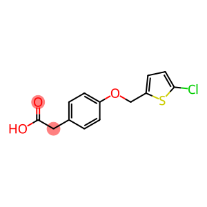 2-{4-[(5-chlorothiophen-2-yl)methoxy]phenyl}acetic acid