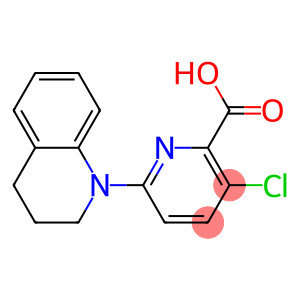 3-chloro-6-(1,2,3,4-tetrahydroquinolin-1-yl)pyridine-2-carboxylic acid