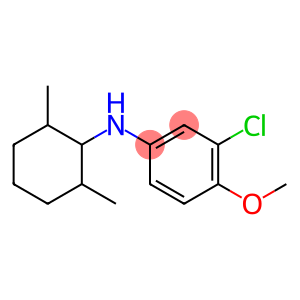 3-chloro-N-(2,6-dimethylcyclohexyl)-4-methoxyaniline