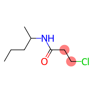 3-chloro-N-(pentan-2-yl)propanamide