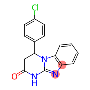 4-(4-chlorophenyl)-1,2,3,4-tetrahydropyrimido(1,2-a)benzimidazol-2-one