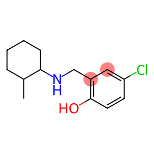 4-chloro-2-{[(2-methylcyclohexyl)amino]methyl}phenol