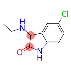 5-chloro-3-(ethylamino)-1,3-dihydro-2H-indol-2-one