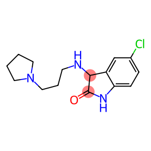 5-chloro-3-{[3-(pyrrolidin-1-yl)propyl]amino}-2,3-dihydro-1H-indol-2-one