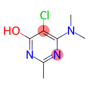 5-Chloro-4-(dimethylamino)-6-hydroxy-2-methylpyrimidine