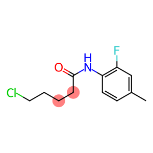 5-chloro-N-(2-fluoro-4-methylphenyl)pentanamide