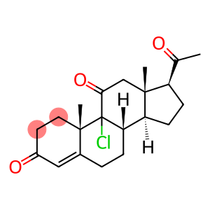 9-Chloropregn-4-ene-3,11,20-trione