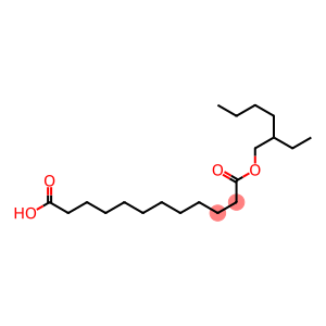 Dodecanedioic acid hydrogen 1-(2-ethylhexyl) ester