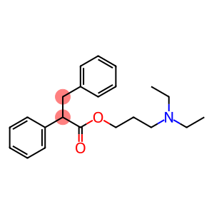 2,3-Diphenylpropionic acid 3-(diethylamino)propyl ester