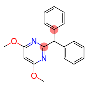 2-(DIPHENYLMETHYL)-4,6-DIMETHOXYPYRIMIDINE