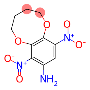 7,10-Dinitro-2,3,4,5-tetrahydro-1,6-benzodioxocin-8-amine
