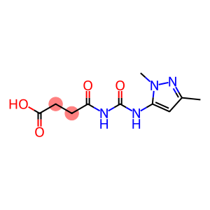 4-{[(1,3-dimethyl-1H-pyrazol-5-yl)carbamoyl]amino}-4-oxobutanoic acid