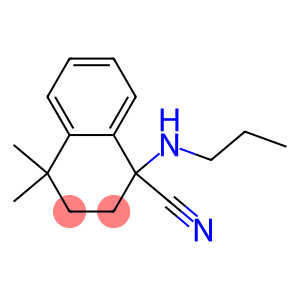 4,4-dimethyl-1-(propylamino)-1,2,3,4-tetrahydronaphthalene-1-carbonitrile