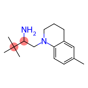 3,3-dimethyl-1-(6-methyl-1,2,3,4-tetrahydroquinolin-1-yl)butan-2-amine