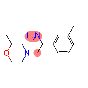 1-(3,4-dimethylphenyl)-2-(2-methylmorpholin-4-yl)ethan-1-amine
