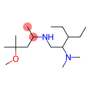 [2-(dimethylamino)-3-ethylpentyl](4-methoxy-4-methylpentan-2-yl)amine