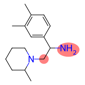 1-(3,4-dimethylphenyl)-2-(2-methylpiperidin-1-yl)ethan-1-amine