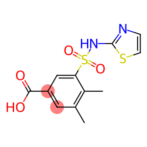 3,4-dimethyl-5-(1,3-thiazol-2-ylsulfamoyl)benzoic acid
