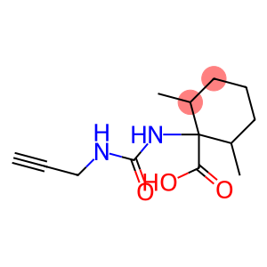 2,6-dimethyl-1-{[(prop-2-ynylamino)carbonyl]amino}cyclohexanecarboxylic acid