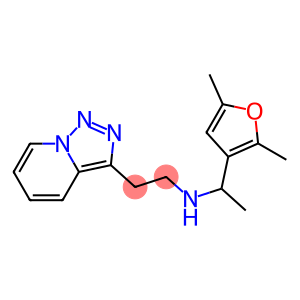 [1-(2,5-dimethylfuran-3-yl)ethyl](2-{[1,2,4]triazolo[3,4-a]pyridin-3-yl}ethyl)amine