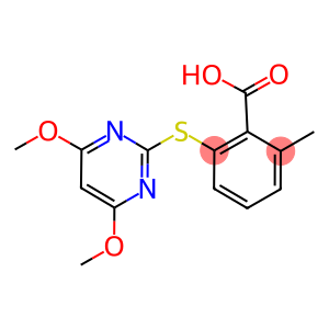 2-[(4,6-DIMETHOXYPYRIMIDIN-2-YL)THIO]-6-METHYLBENZOIC ACID