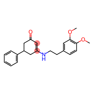 3-[(3,4-dimethoxyphenethyl)amino]-5-phenyl-2-cyclohexen-1-one