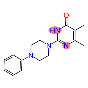 5,6-DIMETHYL-2-(4-PHENYLPIPERAZIN-1-YL)PYRIMIDIN-4(3H)-ONE