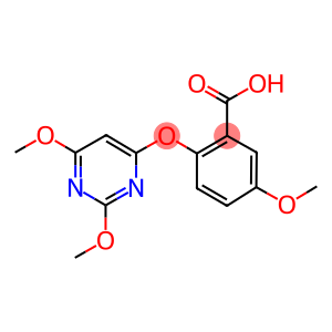 2-(2,6-DIMETHOXYPYRIMIDIN-4-YL)OXY-5-METHOXYBENZOIC ACID