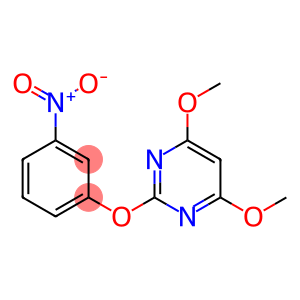 3-[(4,6-DIMETHOXYPYRIMIDIN-2-YL)OXY]NITROBENZENE