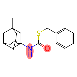 (3,5-Dimethyladamantan-1-yl)thiocarbamic acid S-benzyl ester