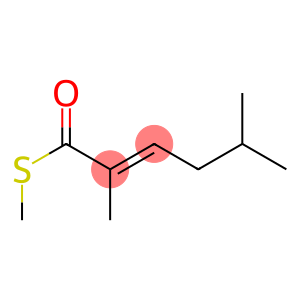 2,5-Dimethyl-2-hexenethioic acid S-methyl ester