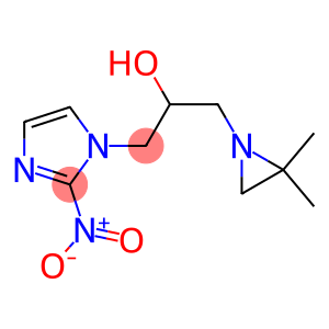 1-(2,2-Dimethyl-1-aziridinylmethyl)-2-(2-nitro-1H-imidazol-1-yl)ethanol