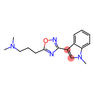 3-[5-(3-Dimethylaminopropyl)-1,2,4-oxadiazol-3-yl]-1-methyl-1H-indole