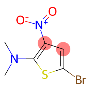 2-(Dimethylamino)-3-nitro-5-bromothiophene