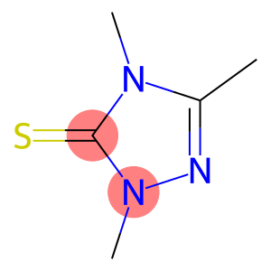2,4-Dihydro-2,4,5-trimethyl-3H-1,2,4-triazole-3-thione