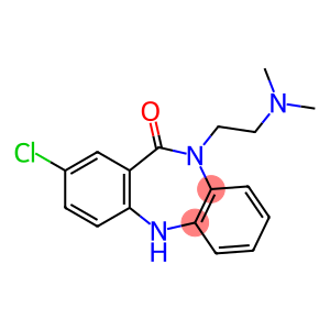 10,11-Dihydro-2-chloro-10-[2-(dimethylamino)ethyl]-5H-dibenzo[b,e][1,4]diazepin-11-one