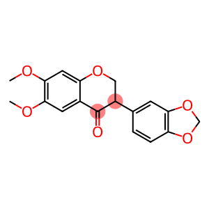 2,3-Dihydro-6,7-dimethoxy-3',4'-methylenedioxyisoflavone
