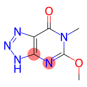3,6-Dihydro-5-methoxy-6-methyl-7H-1,2,3-triazolo[4,5-d]pyrimidin-7-one