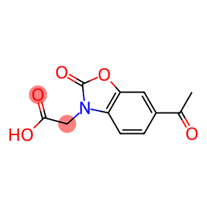 2-[[2,3-Dihydro-2-oxo-6-acetylbenzoxazol]-3-yl]acetic acid