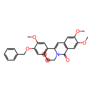 5,6-Dihydro-3-benzyloxy-2,10,11-trimethoxy-8H-dibenzo[a,g]quinolizin-8-one