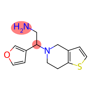 2-(6,7-dihydrothieno[3,2-c]pyridin-5(4H)-yl)-2-tetrahydrofuran-3-ylethanamine
