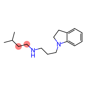 [3-(2,3-dihydro-1H-indol-1-yl)propyl](3-methylbutyl)amine