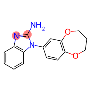 1-(3,4-dihydro-2H-1,5-benzodioxepin-7-yl)-1H-1,3-benzodiazol-2-amine