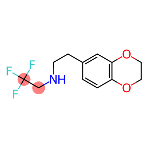 [2-(2,3-dihydro-1,4-benzodioxin-6-yl)ethyl](2,2,2-trifluoroethyl)amine